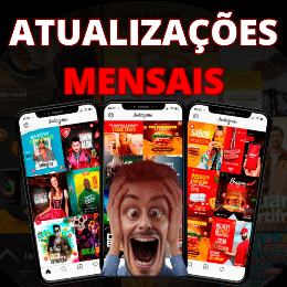 Atualizações Mensais de Artes